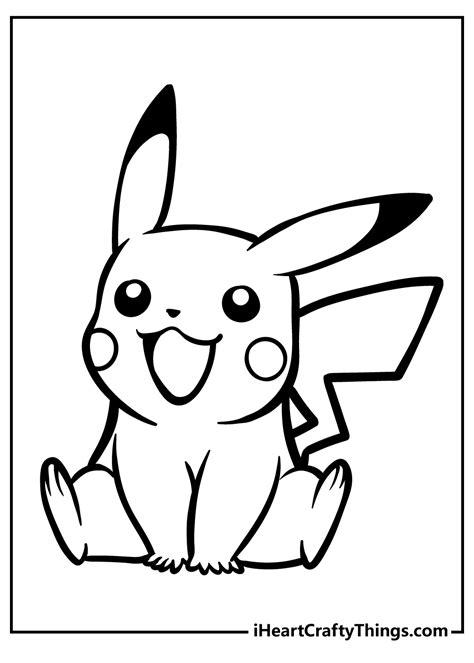 52 Pokemon Coloring Pages (Free PDF Printables)